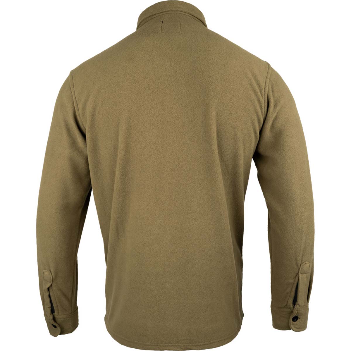 Jack Pyke Polar Fleece Shirt - Light Mustard - Rear Jack Pyke Polar Fleece Shirt - Light Mustard - Rear
