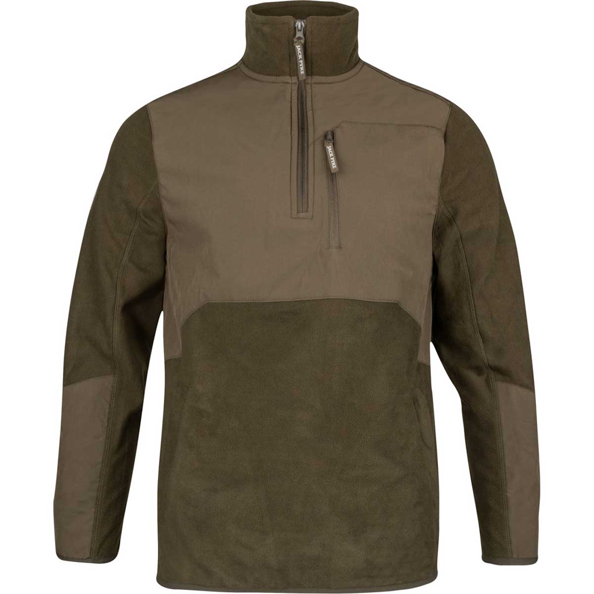 Jack Pyke Rannock Fleece Pullover - Dark Olive Jack Pyke Rannock Fleece Pullover - Dark Olive