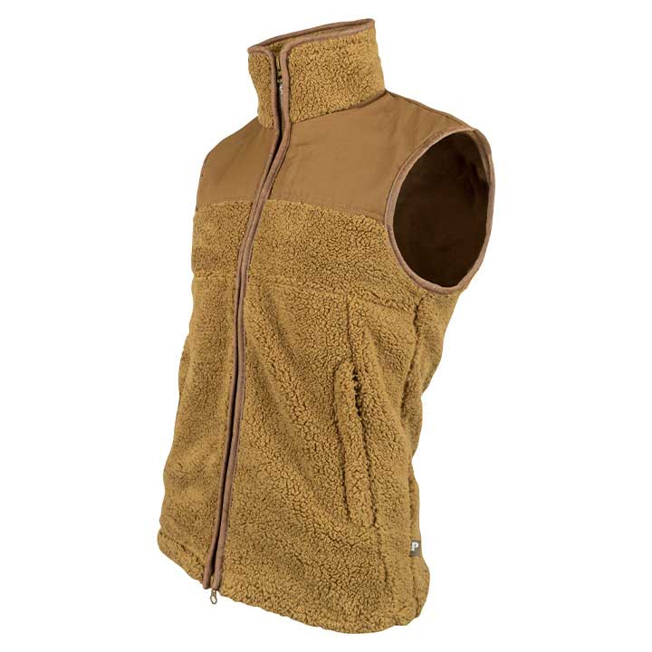 Jack Pyke Sherpa Fleece Gilet - camel Jack Pyke Sherpa Fleece Gilet - camel