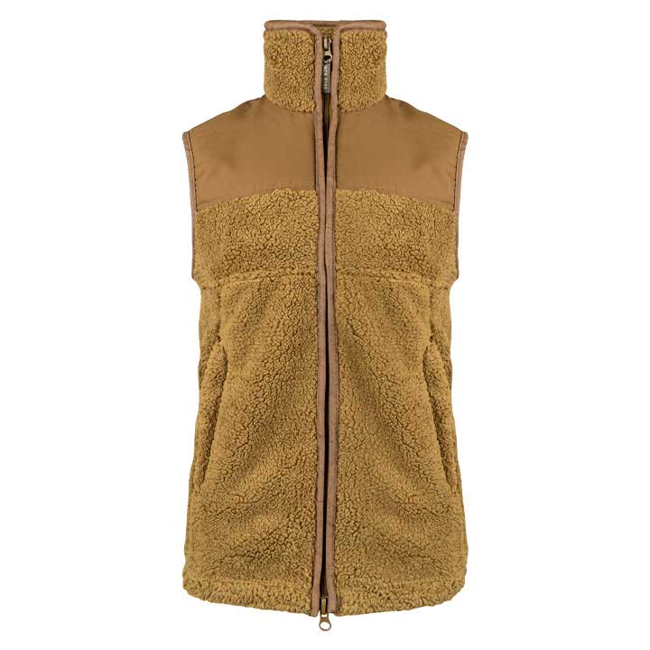Jack Pyke Sherpa Fleece Gilet - camel Jack Pyke Sherpa Fleece Gilet - camel