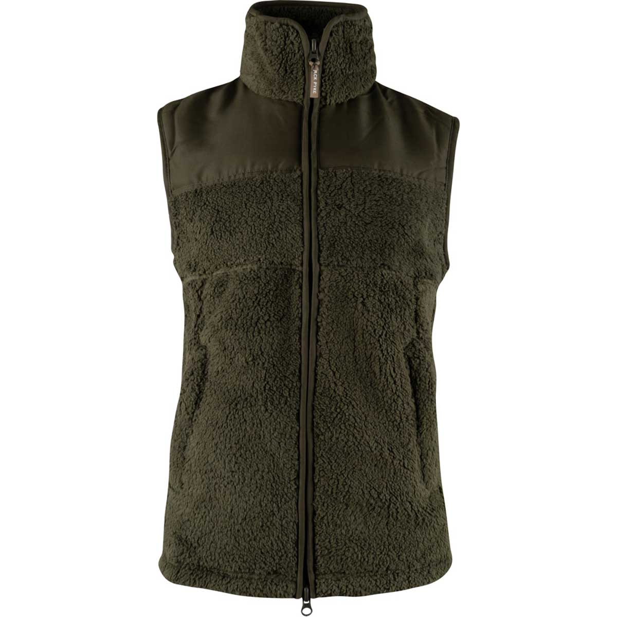 Jack Pyke Sherpa Fleece Gilet - dark olive Jack Pyke Sherpa Fleece Gilet - dark olive