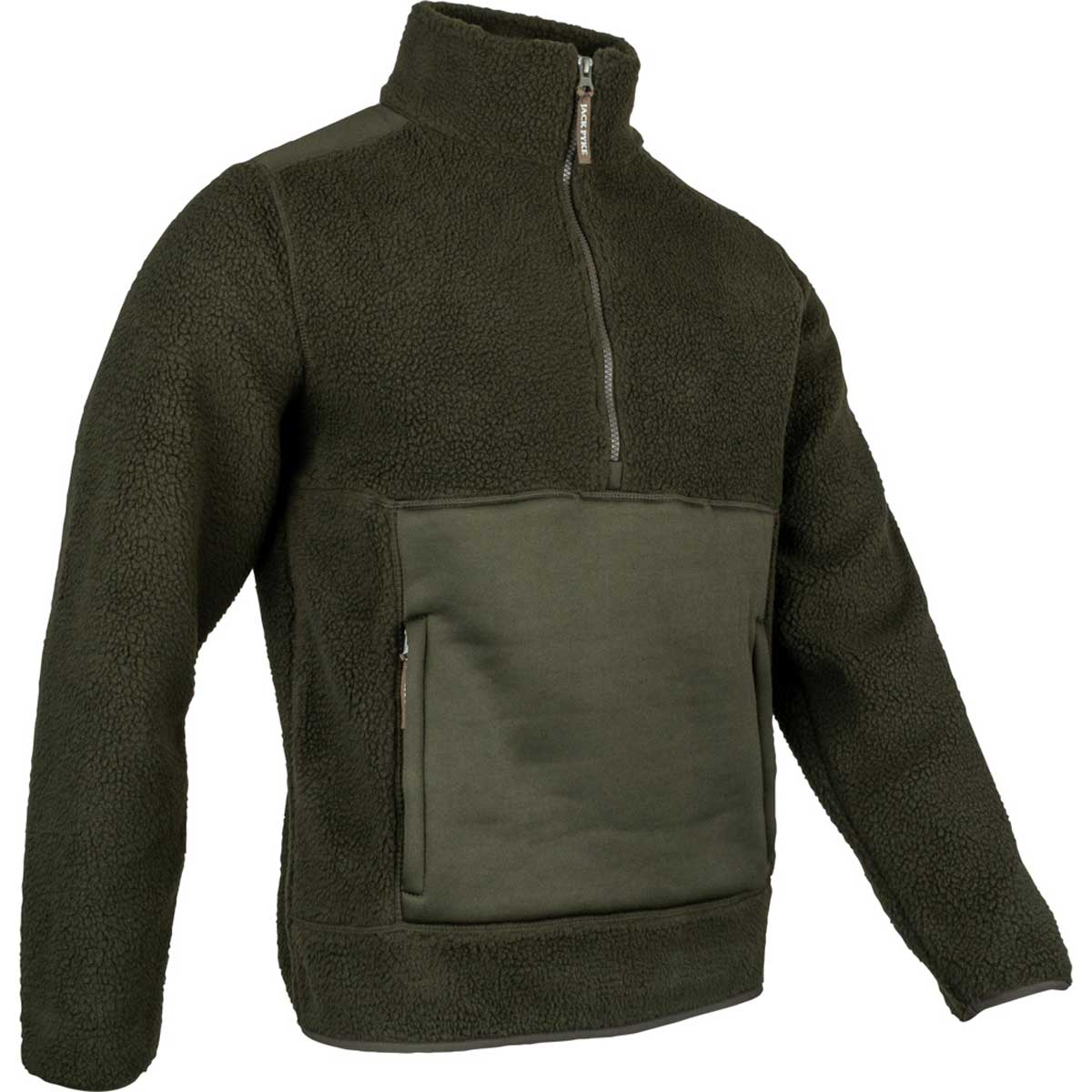 Jack Pyke Sherpa Pullover - Oblique angle Jack Pyke Sherpa Pullover - Oblique angle