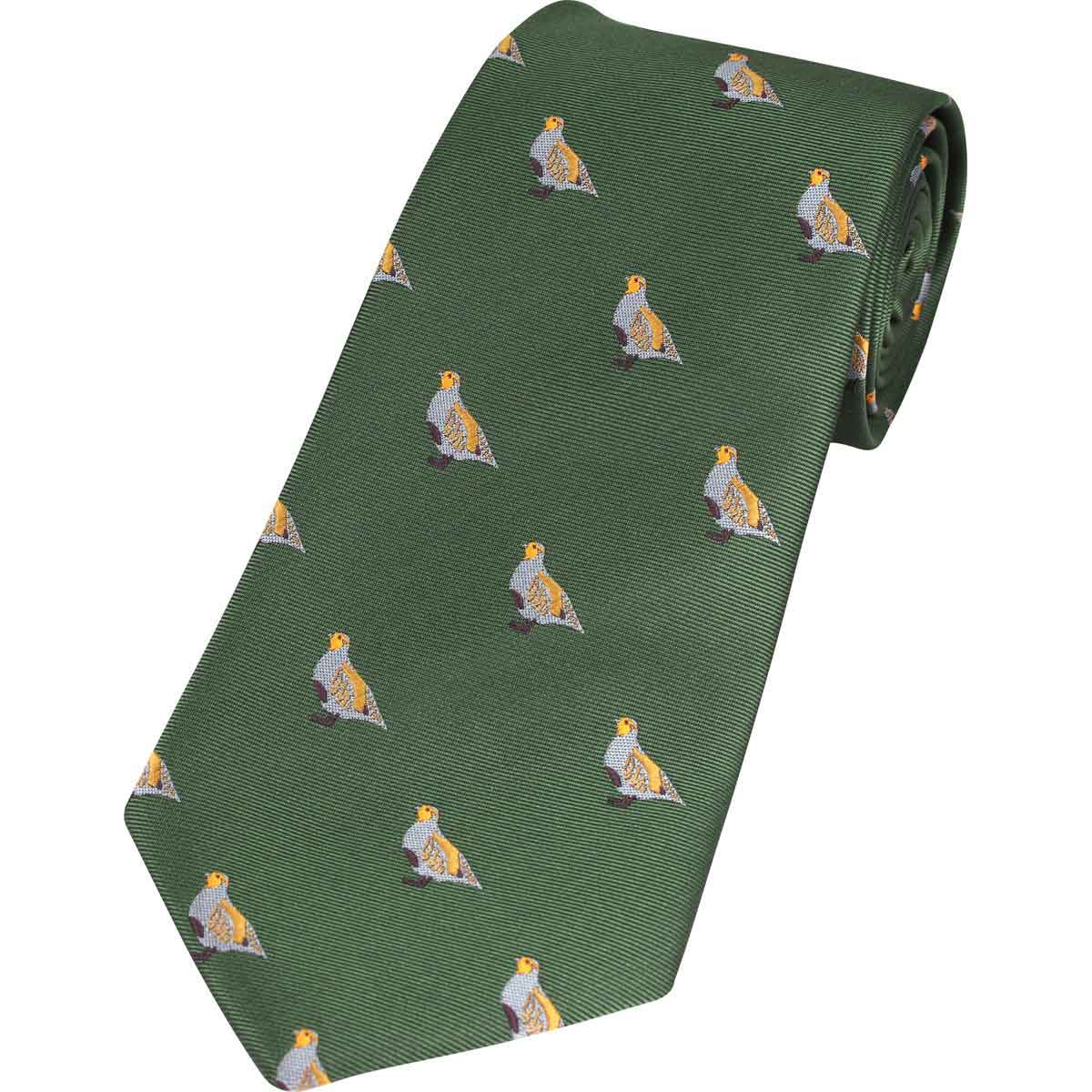 Jack Pyke Shooting Tie - green partridge Jack Pyke Shooting Tie - green partridge