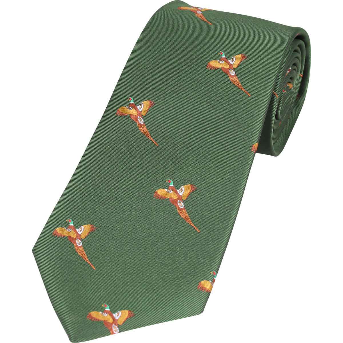 Jack Pyke Shooting Tie - green pheasant Jack Pyke Shooting Tie - green pheasant