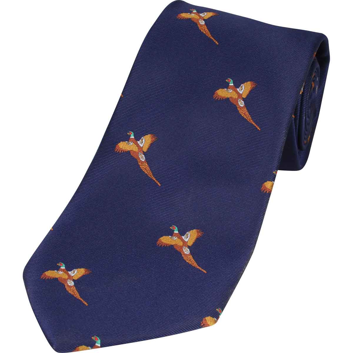 Jack Pyke Shooting Tie - navy pheasant Jack Pyke Shooting Tie - navy pheasant