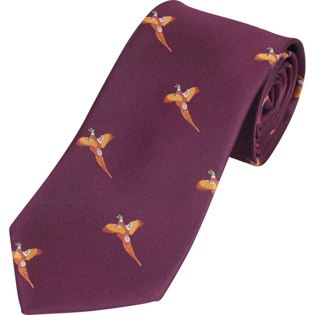 Jack Pyke Shooting Tie - wine pheasant Jack Pyke Shooting Tie - wine pheasant