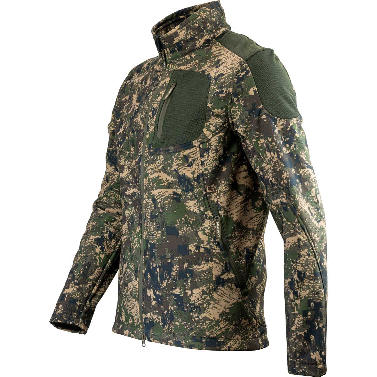 Jack Pyke Softshell Jacket Digicam - side view Jack Pyke Softshell Jacket Digicam - side view