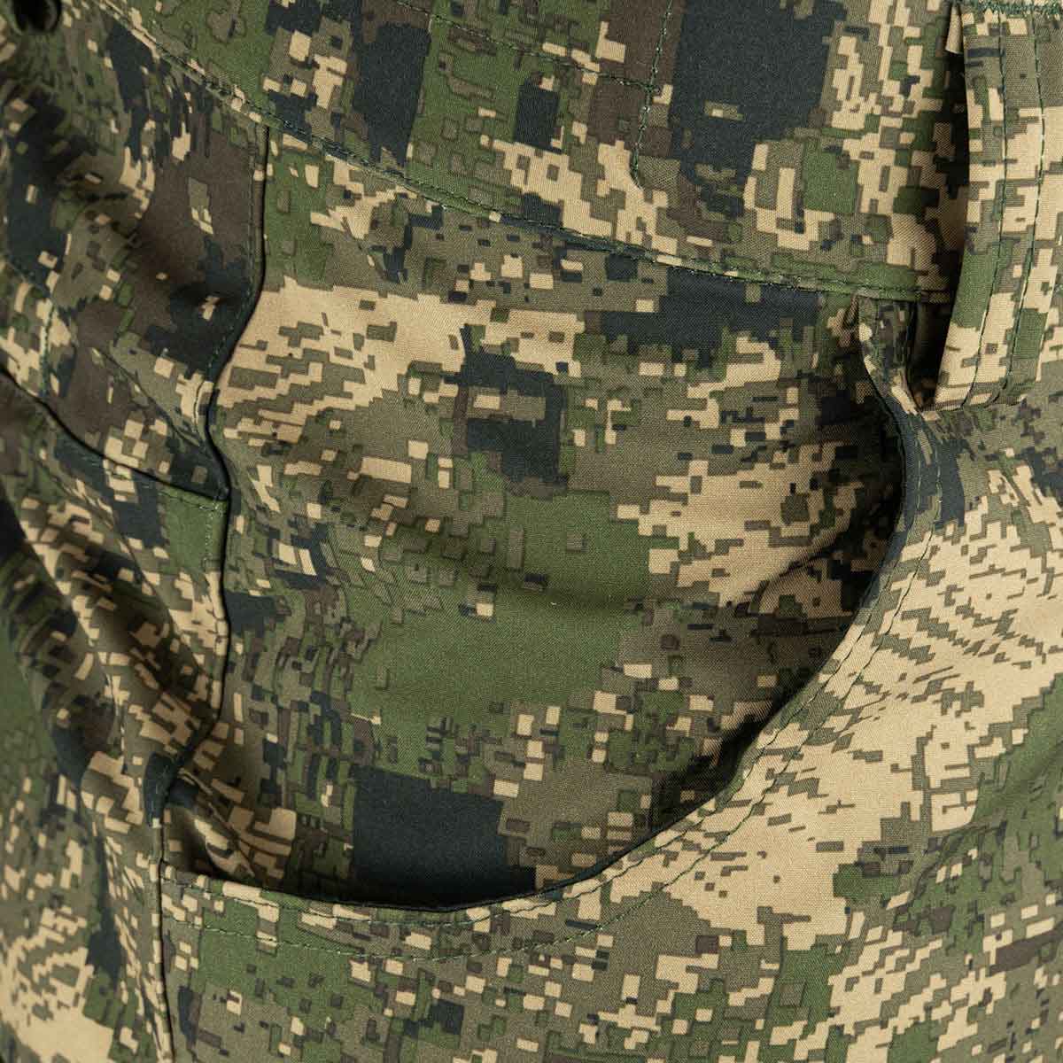 Jack Pyke Softshell Trousers Digicam - pocket detail Jack Pyke Softshell Trousers Digicam - pocket detail