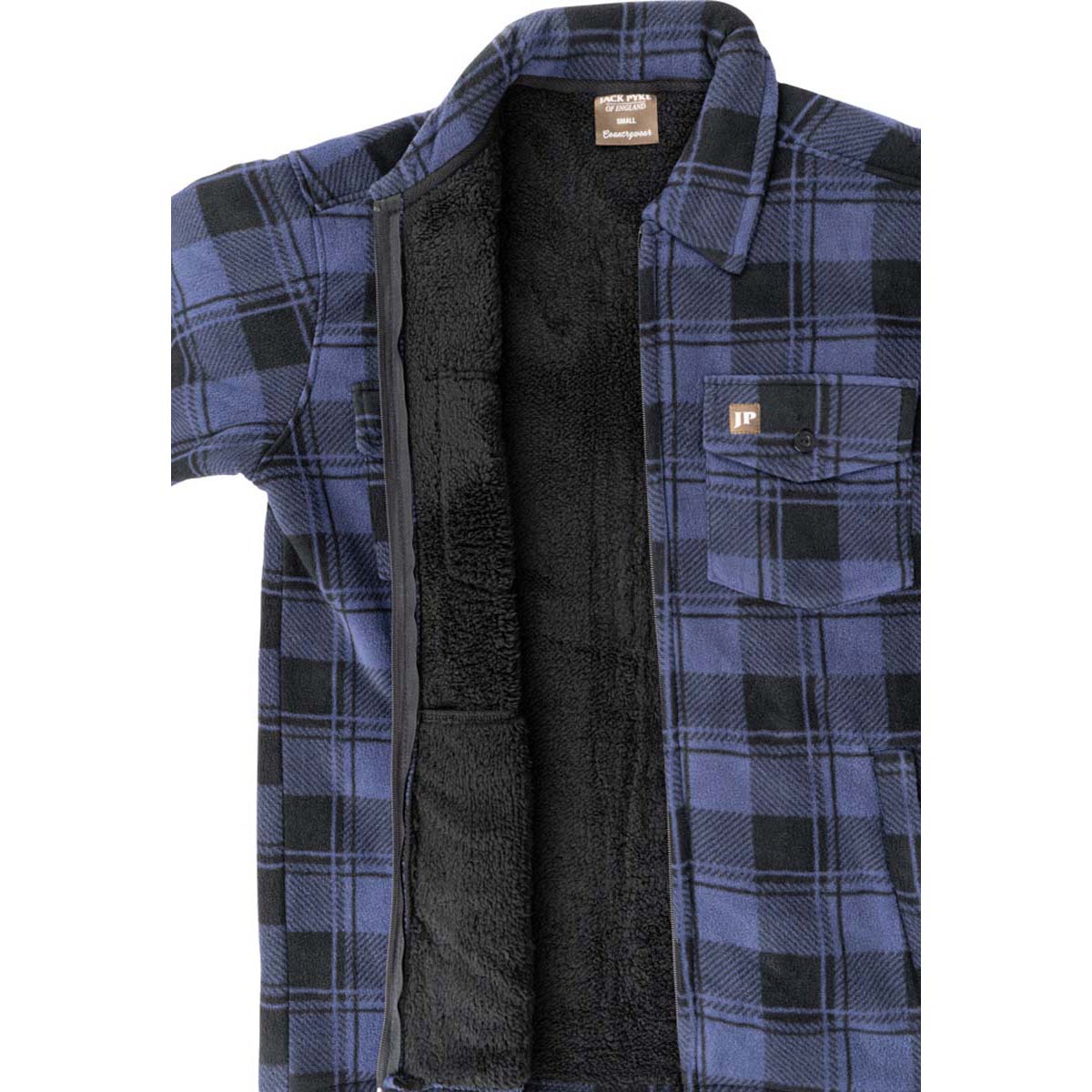 Jack Pyke Tundra Shirt - Navy - Inside Detail Jack Pyke Tundra Shirt - Navy - Inside Detail