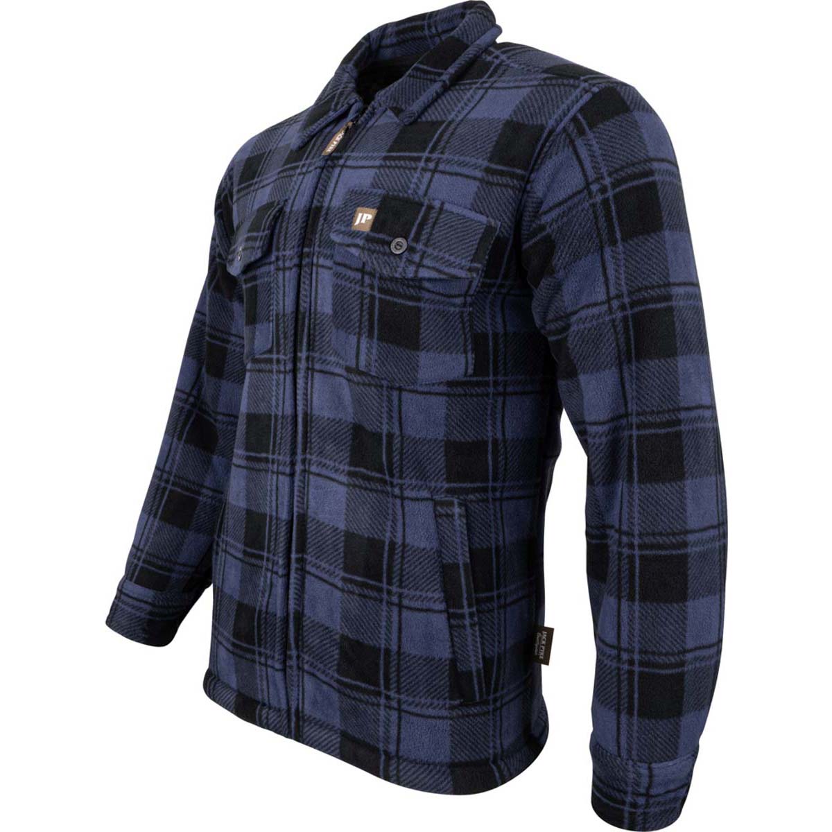 Jack Pyke Tundra Shirt - Navy - Side View Jack Pyke Tundra Shirt - Navy - Side View