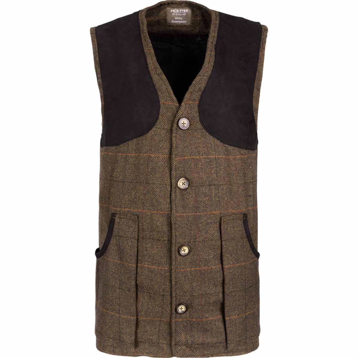 Jack Pyke Tweed Shooting Vest Jack Pyke Tweed Shooting Vest