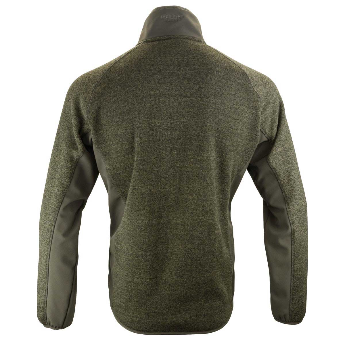 Jack Pyke Weardale Knitted Jacket - green rear Jack Pyke Weardale Knitted Jacket - green rear