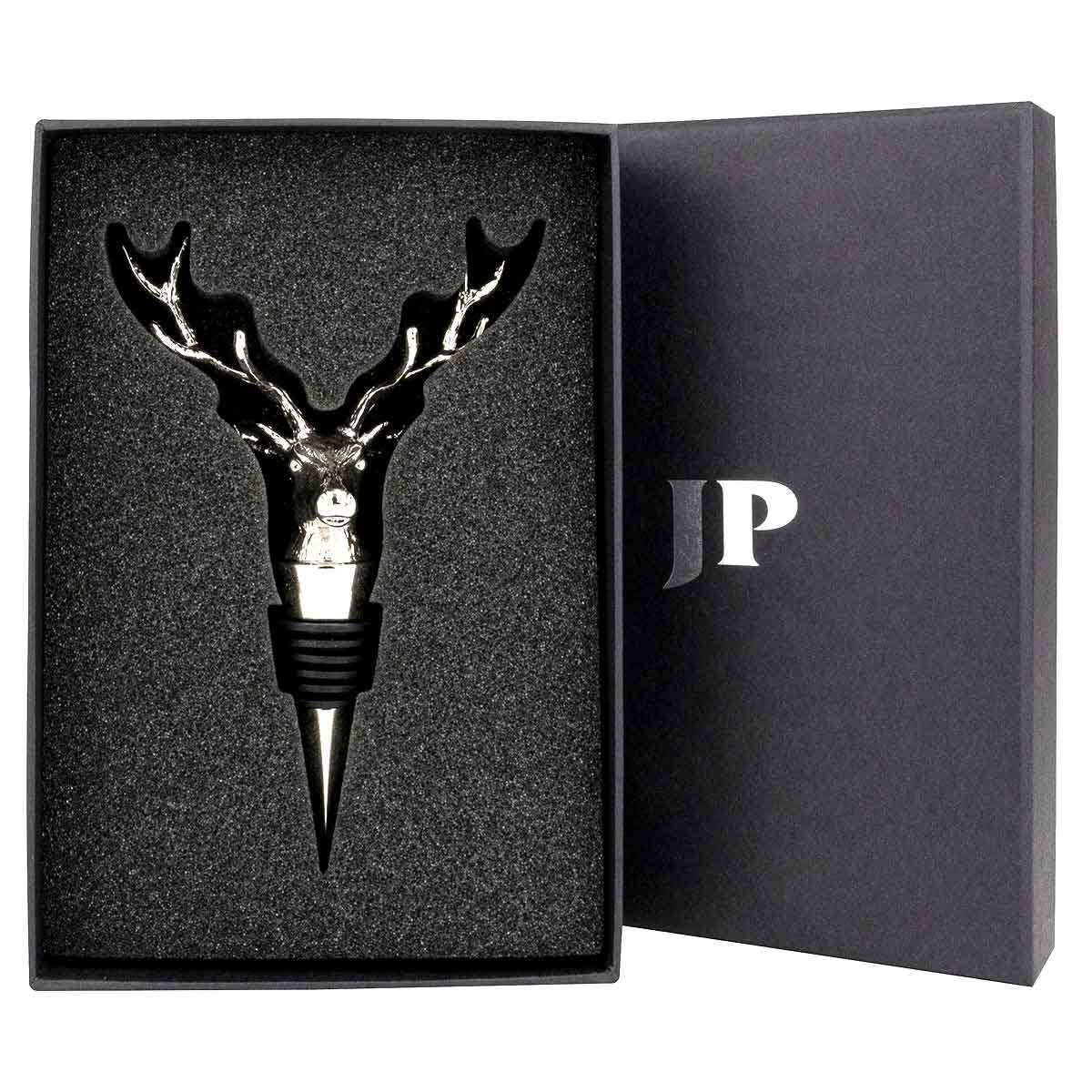 Jack Pyke Wine Bottle Stopper - stag packaging Jack Pyke Wine Bottle Stopper - stag packaging