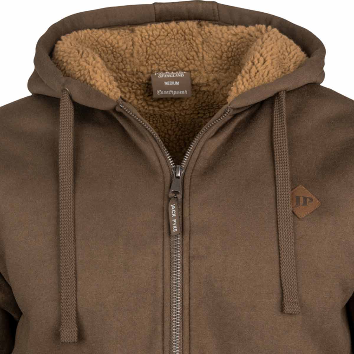 Jack Pyke Yakka Hoodie - Dark Mustard - Detail Jack Pyke Yakka Hoodie - Dark Mustard - Detail