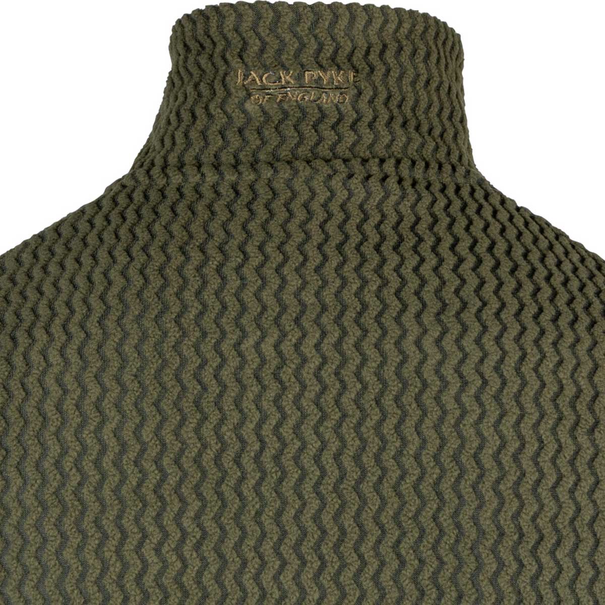 Jack Pyke Z Fleece Pullover - Neck Detail Jack Pyke Z Fleece Pullover - Neck Detail