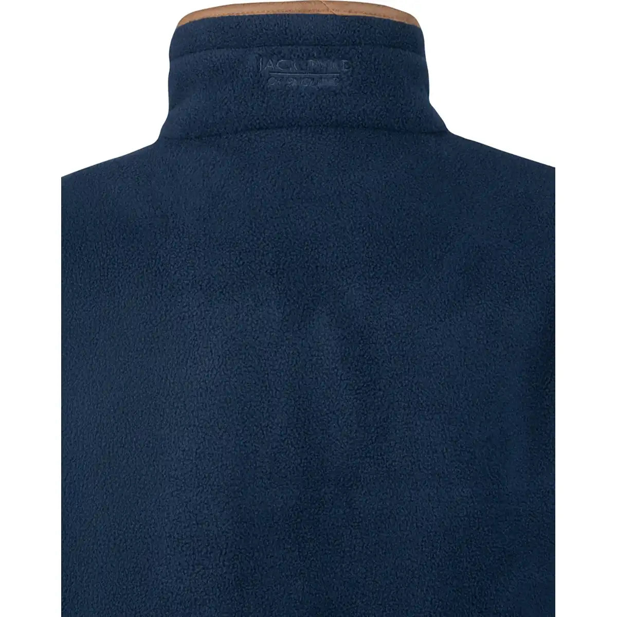 Jack Pyke Ladies Fleece Pullover - Navy - Rear Close Up Jack Pyke Ladies Fleece Pullover - Navy - Rear Close Up