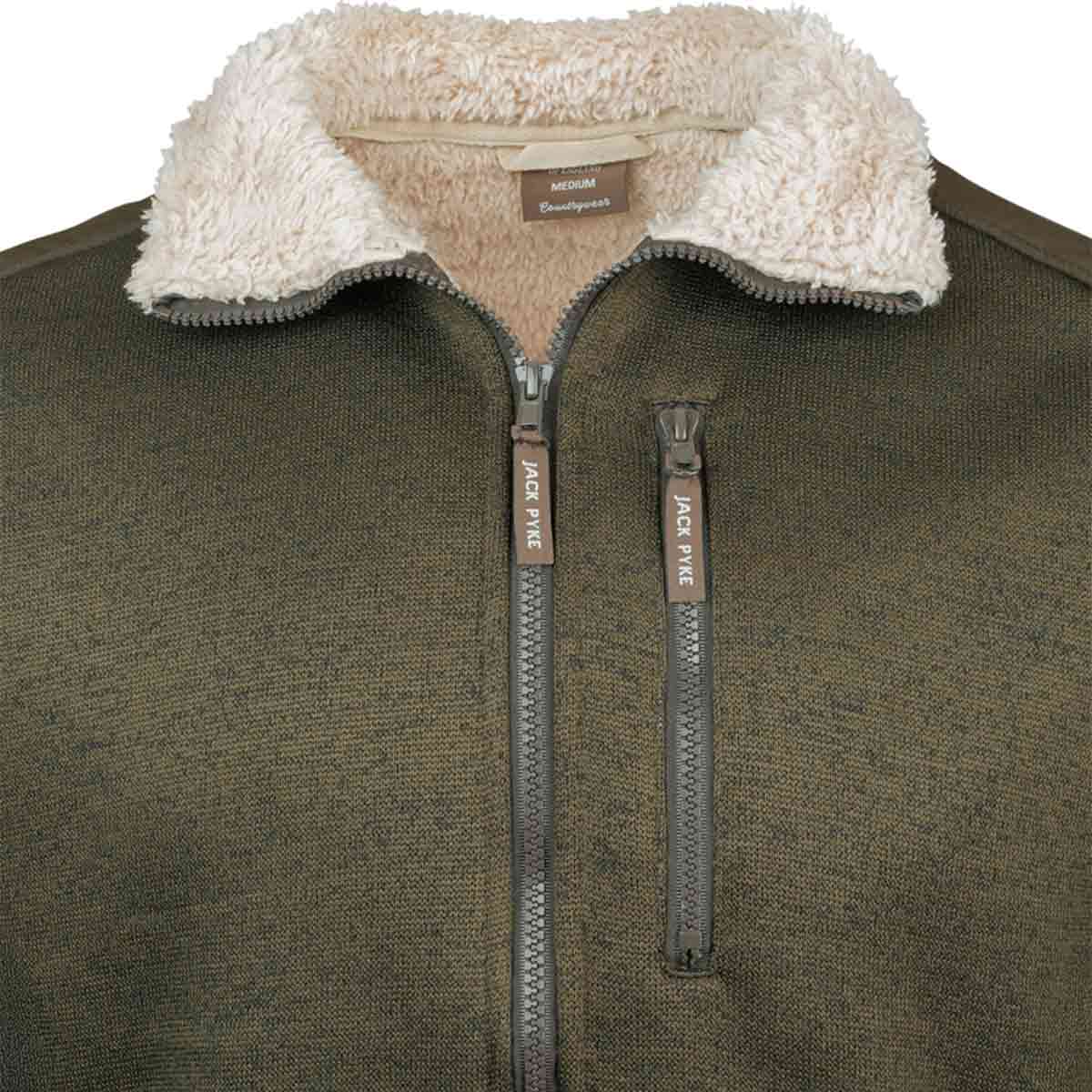 Jack Pyke Scandinavian Fleece Jacket - Collar Jack Pyke Scandinavian Fleece Jacket - Collar