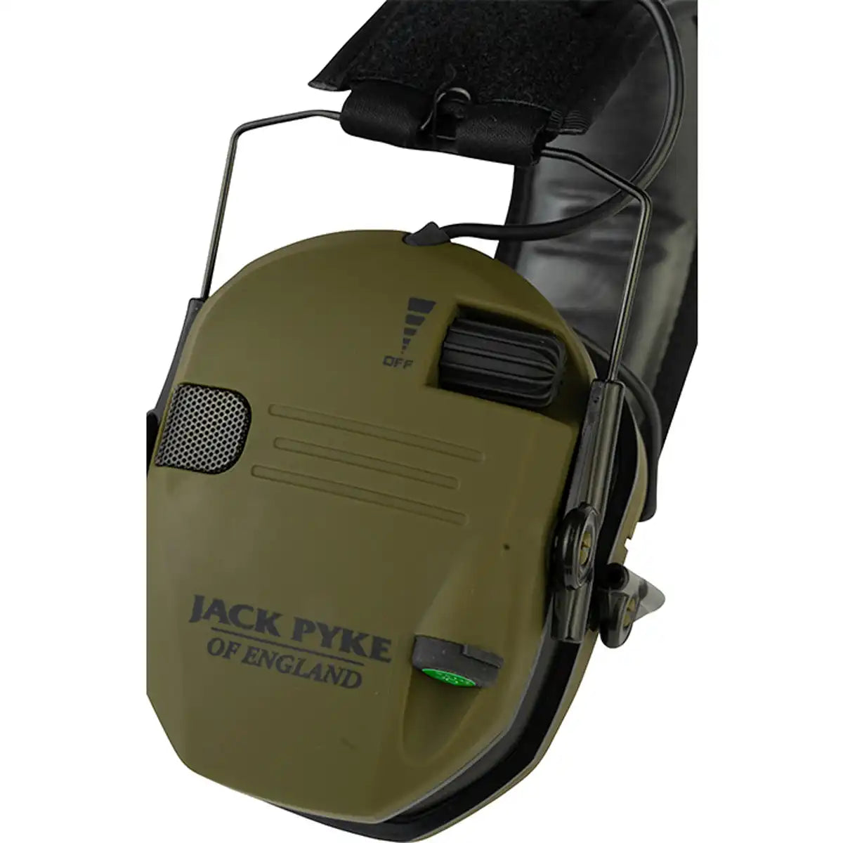 Jack Pyke Electronic Ear Defenders - Operation Detail Jack Pyke Electronic Ear Defenders - Operation Detail
