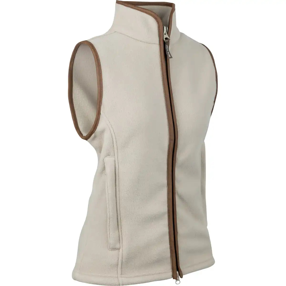 Jack Pyke Ladies Countryman Fleece Gilet - Mushroom - Side Jack Pyke Ladies Countryman Fleece Gilet - Mushroom - Side