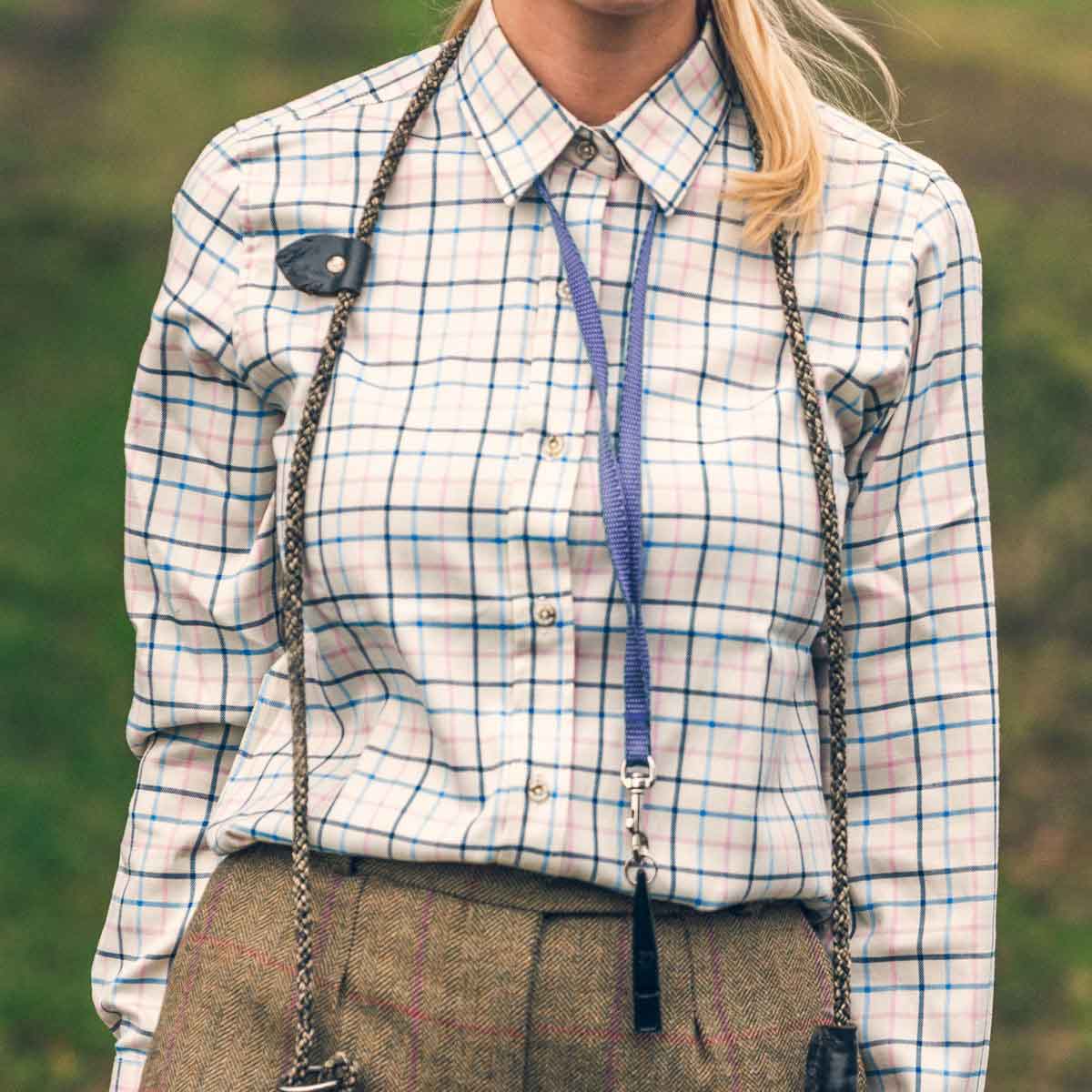Jack Pyke Ladies Countryman Navy Check Shirt - Lifestyle Jack Pyke Ladies Countryman Navy Check Shirt - Lifestyle
