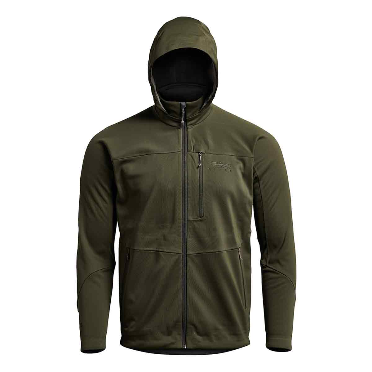Sitka Jetstream Men's Shooting Jacket - Deep Lichen Front Sitka Jetstream Men's Shooting Jacket - Deep Lichen Front