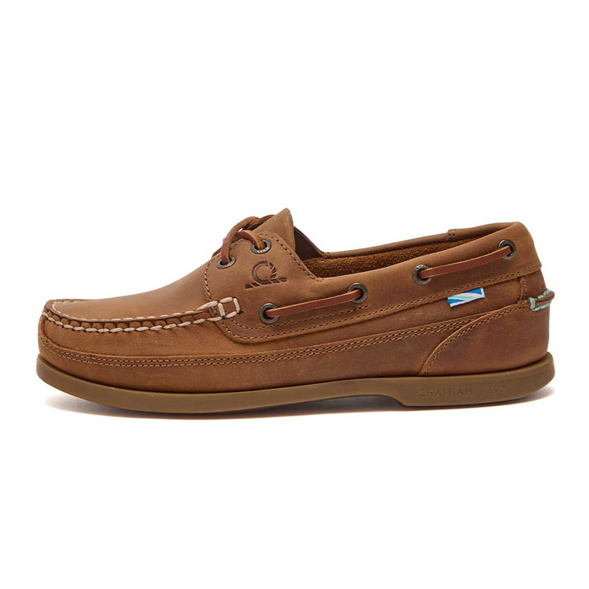 Chatham Kayak Lady G2 Wide Fit Deck Shoes - Walnut - Left Chatham Kayak Lady G2 Wide Fit Deck Shoes - Walnut - Left