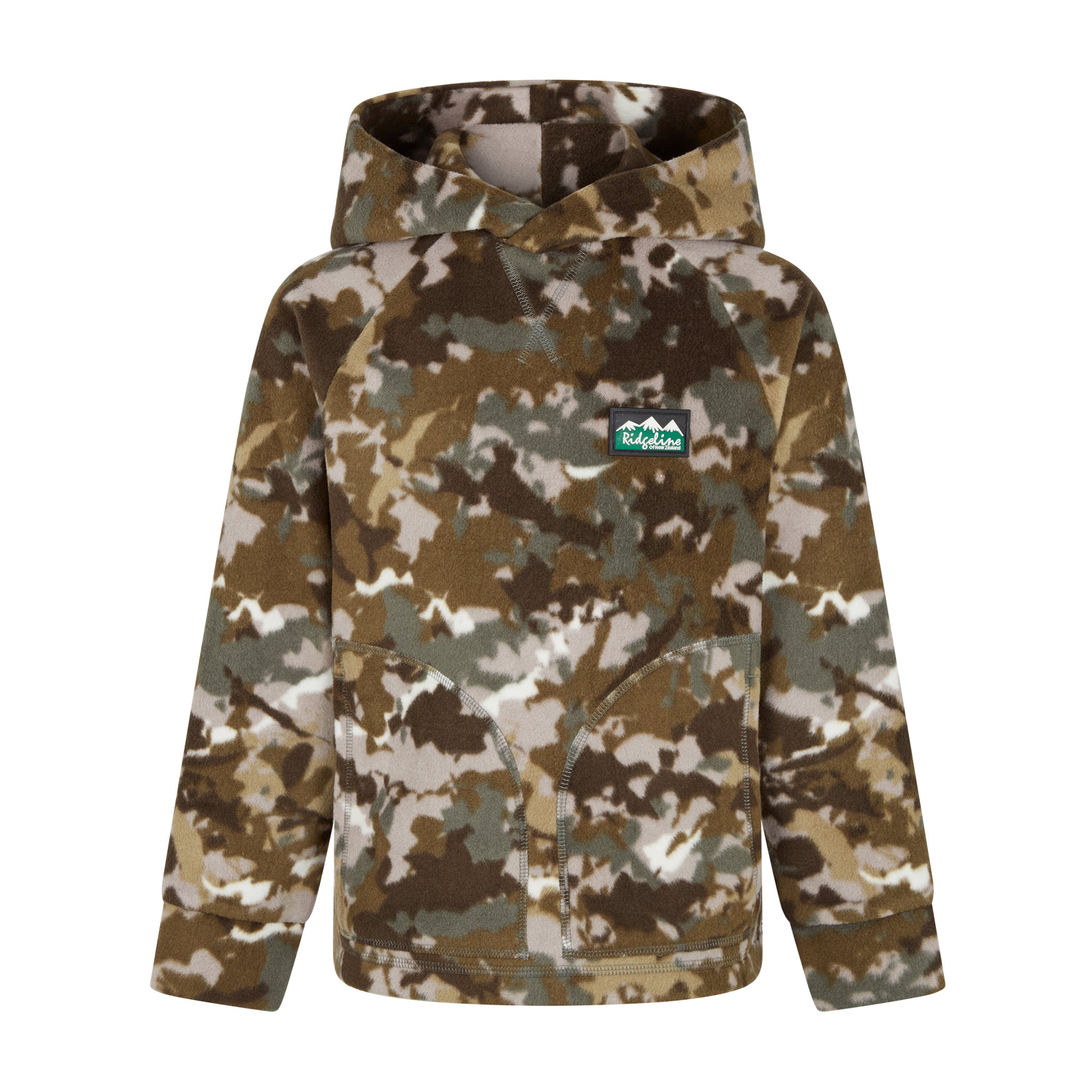 Kids Ridgeline Northern Pines Fleece Hoodie - BDU Kids Ridgeline Northern Pines Fleece Hoodie - BDU
