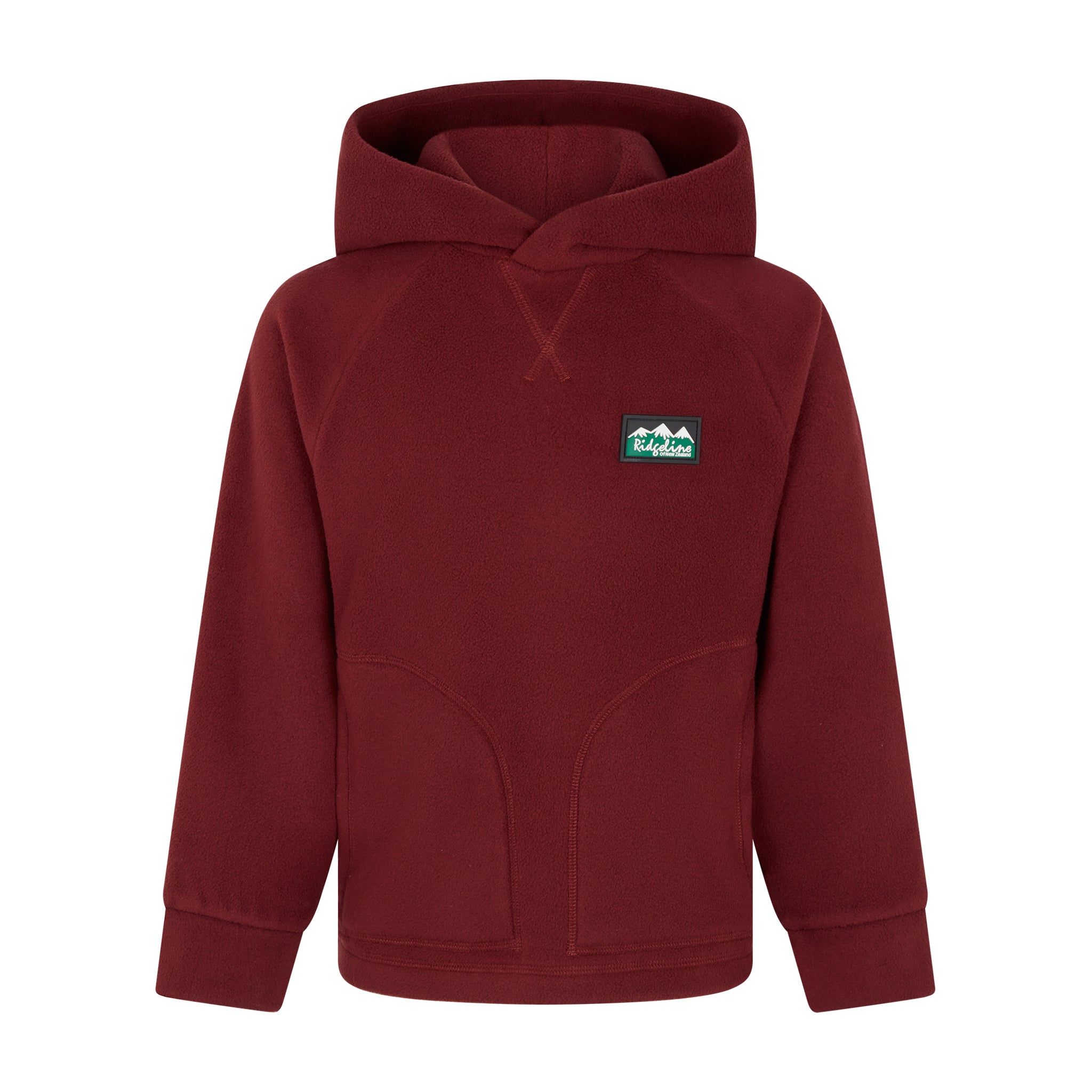 Kids Ridgeline Northern Pines Fleece Hoodie - winter berry Kids Ridgeline Northern Pines Fleece Hoodie - winter berry