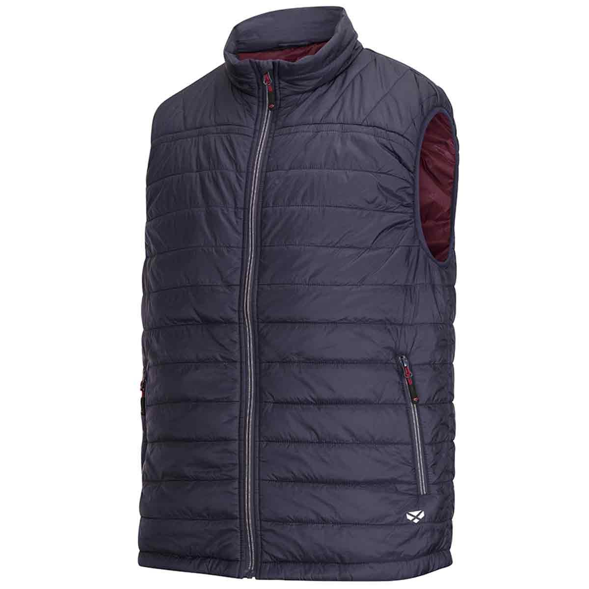 Hoggs of Fife Kingston Ripstop Gilet - Navy/Merlot Hoggs of Fife Kingston Ripstop Gilet - Navy/Merlot