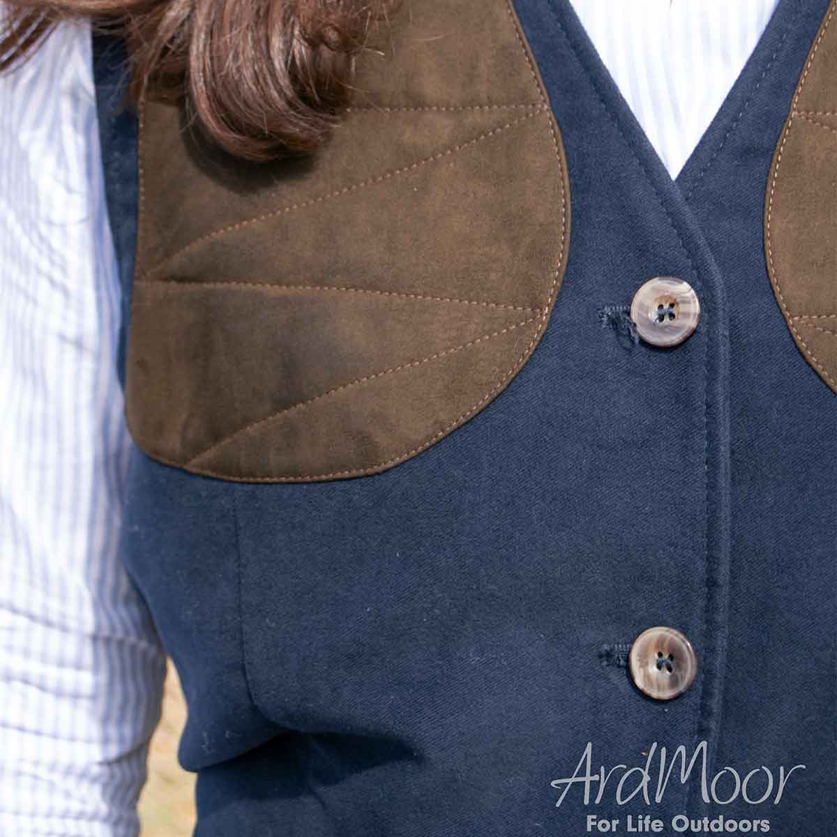 Laksen Lady Belgravia Beauly Shooting Vest - Buttons Laksen Lady Belgravia Beauly Shooting Vest - Buttons