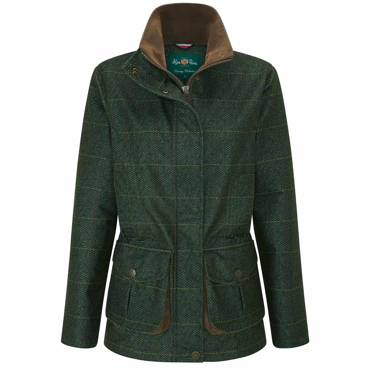 Alan Paine Didsmere Technical Tweed Ladies Coat Alan Paine Didsmere Technical Tweed Ladies Coat