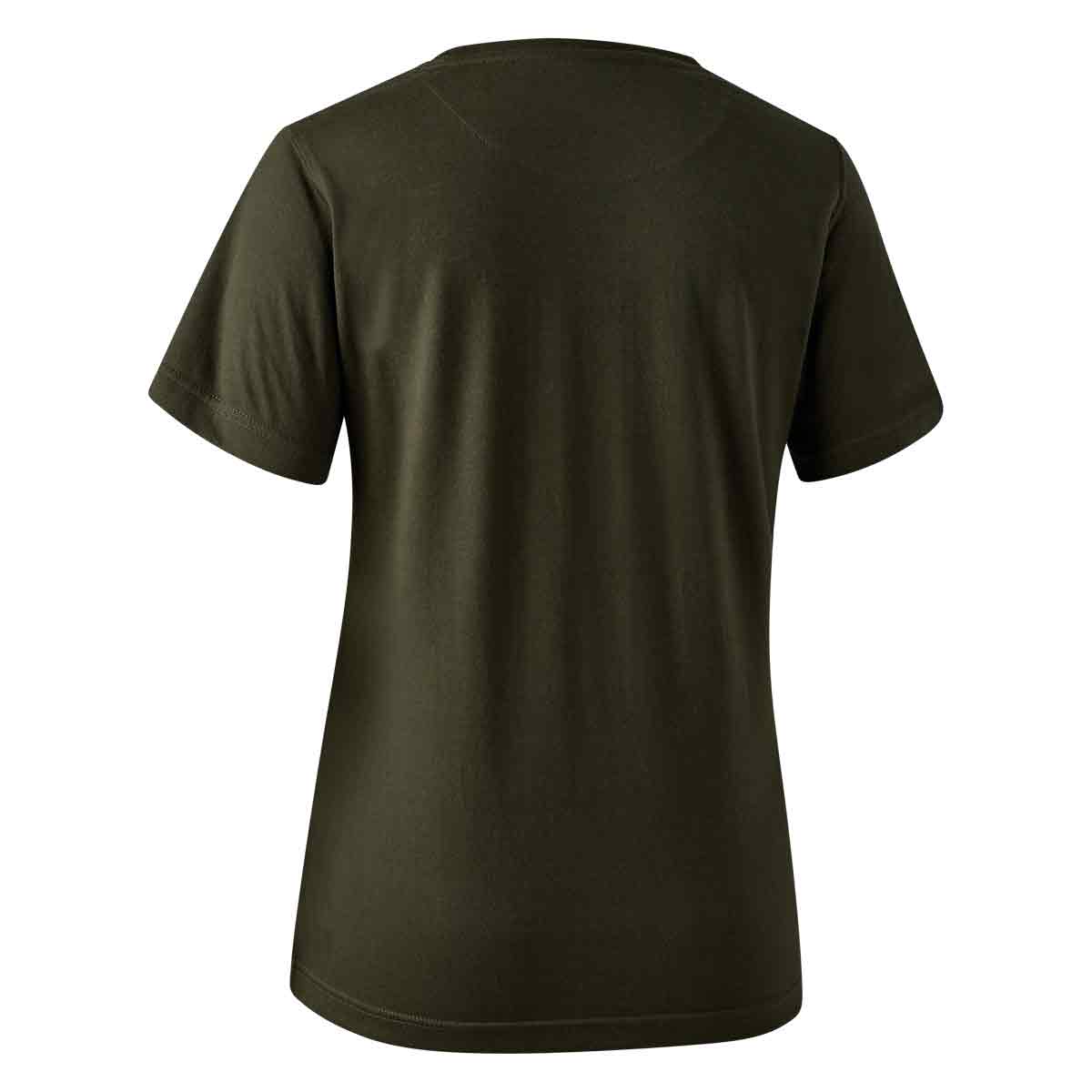 Lady Jubilee T-Shirt in Timber, back view Lady Jubilee T-Shirt in Timber, back view