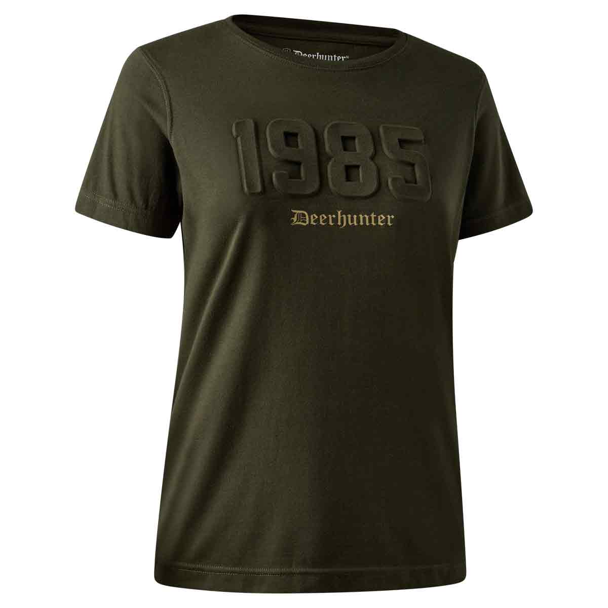 Deerhunter Lady Jubilee T-Shirt in Timber, front view Deerhunter Lady Jubilee T-Shirt in Timber, front view