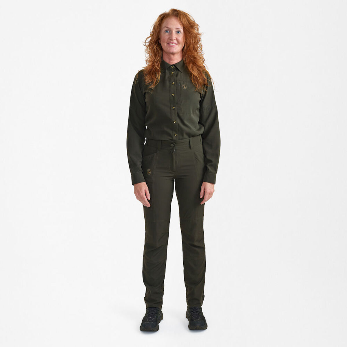 Deerhunter Lady Canopy Trousers - On Model Deerhunter Lady Canopy Trousers - On Model