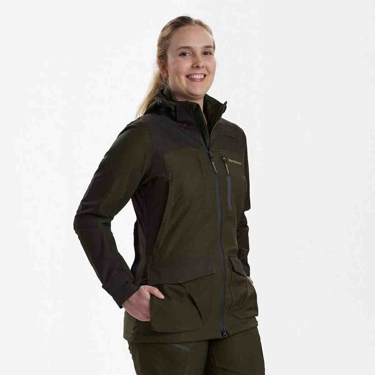 Deerhunter Lady Chasse Jacket - On Model Deerhunter Lady Chasse Jacket - On Model