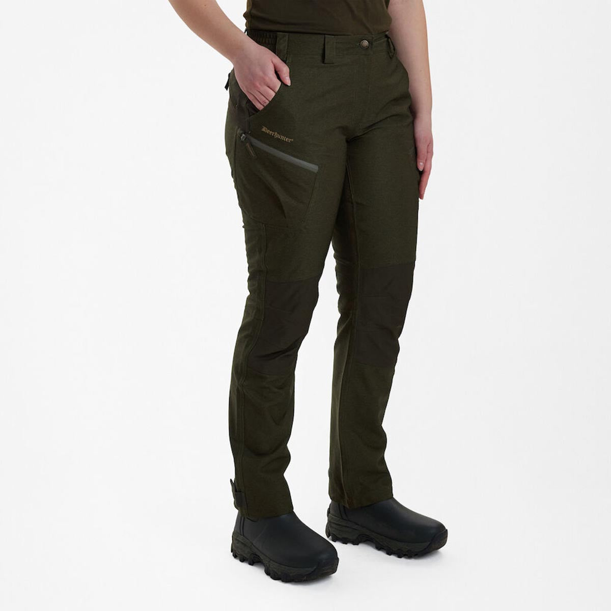 Deerhunter Lady Chasse Trousers - On Model Deerhunter Lady Chasse Trousers - On Model