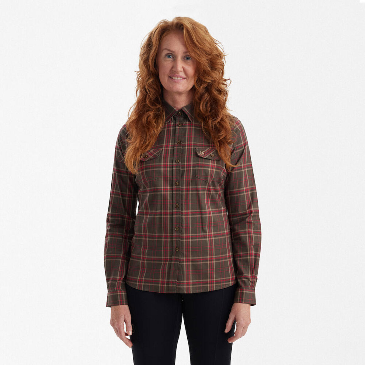 Deerhunter Lady Elena Shirt - On Model Deerhunter Lady Elena Shirt - On Model