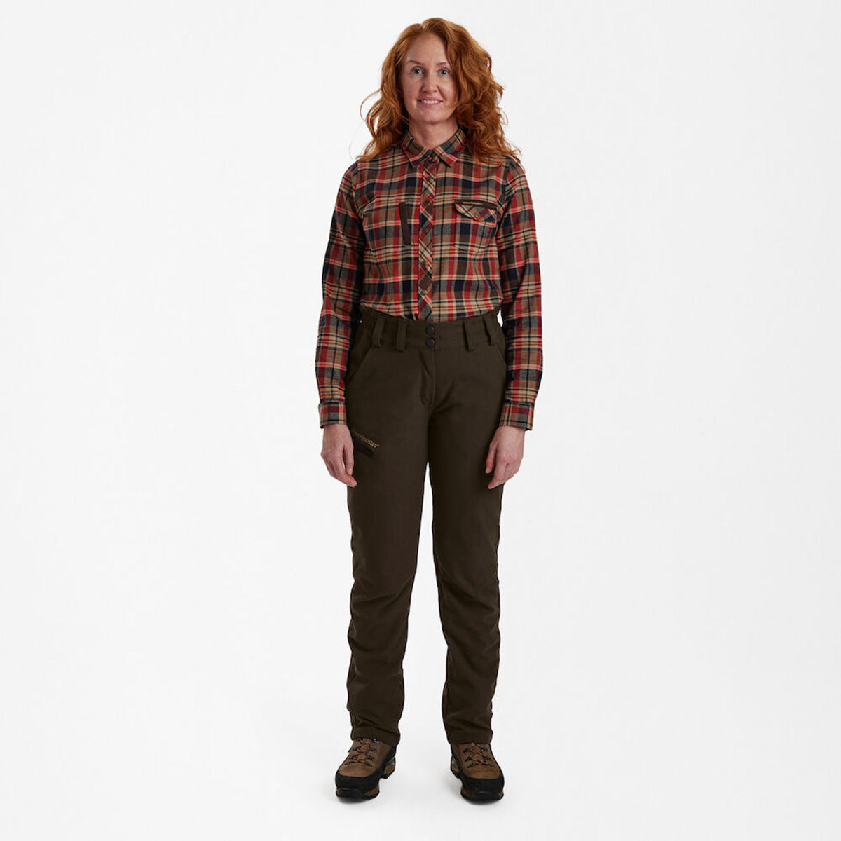 Deerhunter Lady Mary Extreme Trousers - On Model Deerhunter Lady Mary Extreme Trousers - On Model