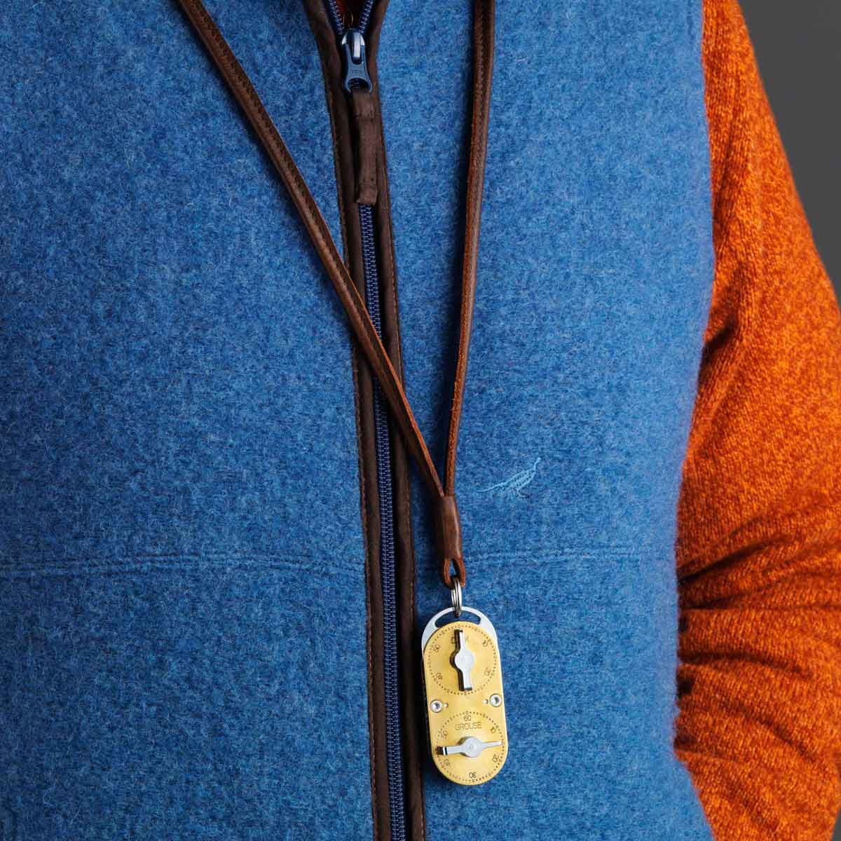 Laksen Game Counter on Lanyard - on model Laksen Game Counter on Lanyard - on model