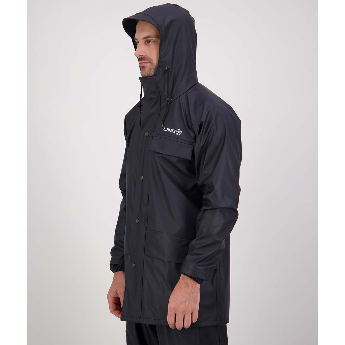 Line 7 Aqua Max Waterproof Jacket - Hood up Line 7 Aqua Max Waterproof Jacket - Hood up