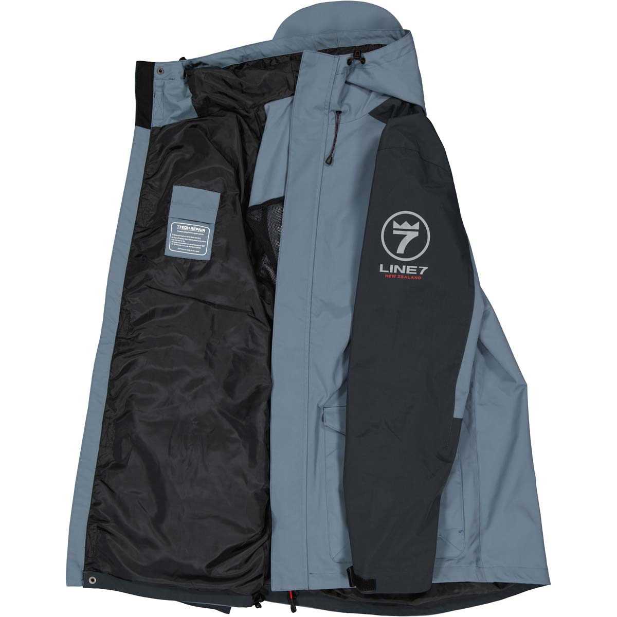Line 7 Storm Armour10 Waterproof 2 Layer Jacket - Detail Line 7 Storm Armour10 Waterproof 2 Layer Jacket - Detail