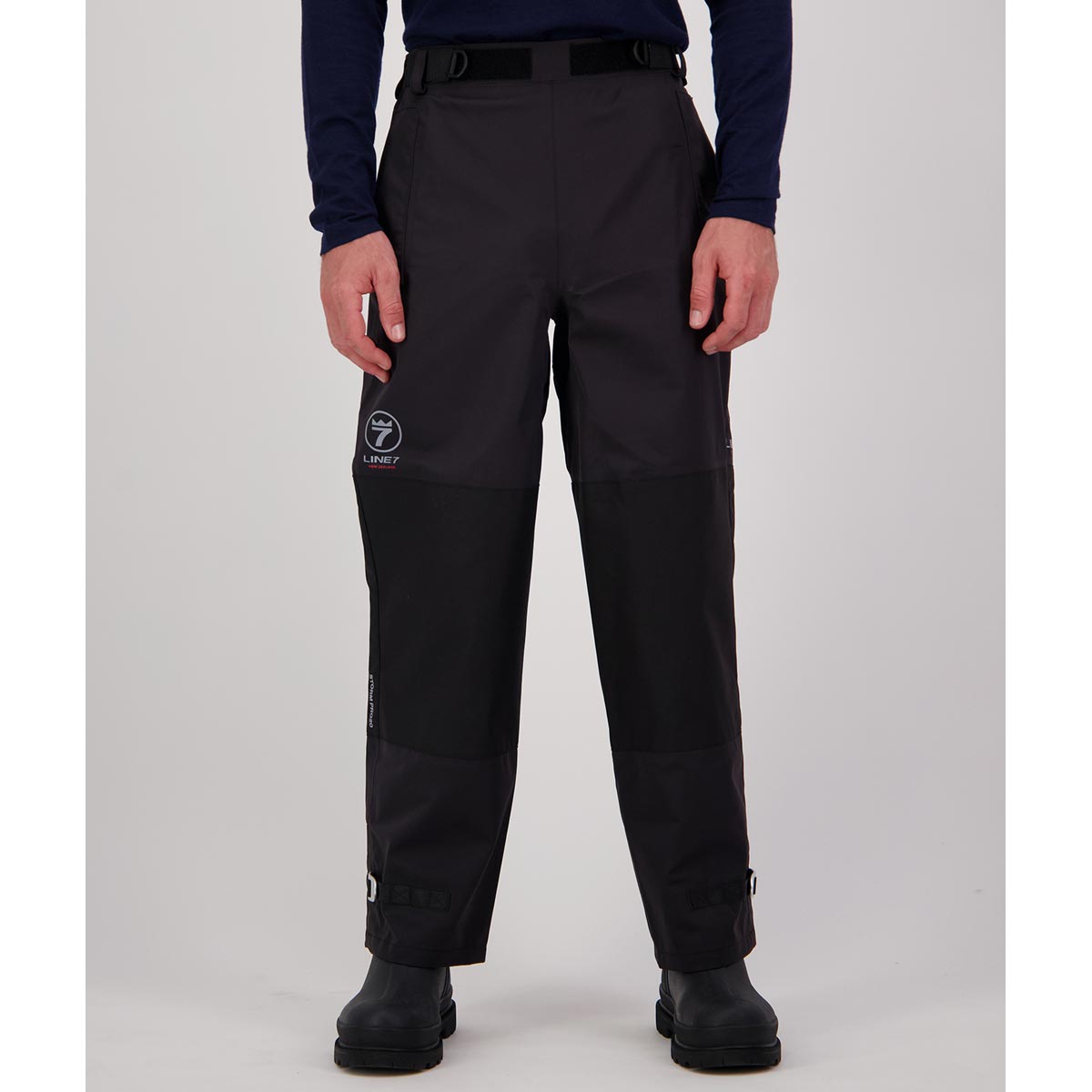 Line 7 Territory Storm Pro20 Waterproof 3 Layer Overtrousers - On Model Line 7 Territory Storm Pro20 Waterproof 3 Layer Overtrousers - On Model