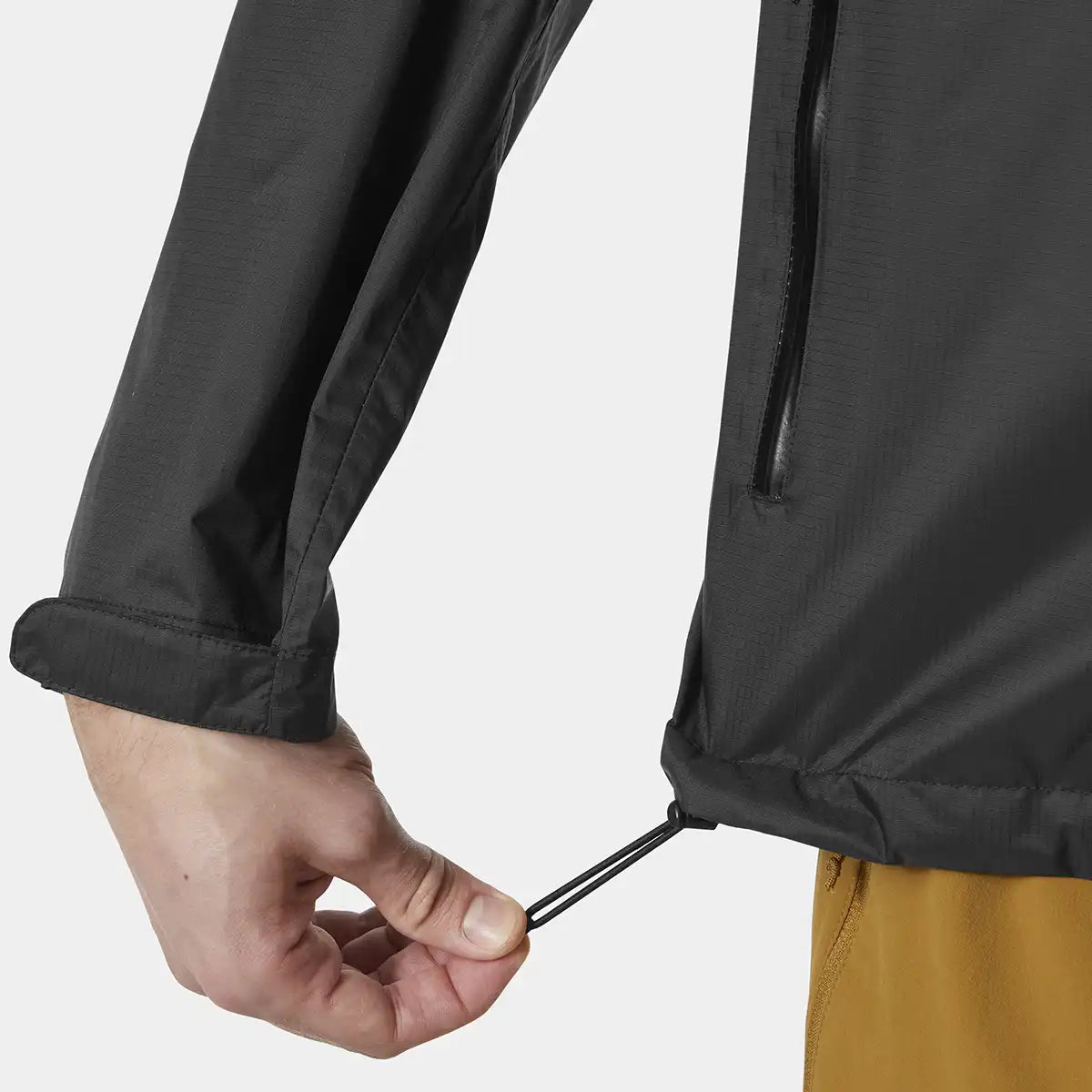 Helly Hansen Loke Terra Jacket- drawstring detail Helly Hansen Loke Terra Jacket- drawstring detail