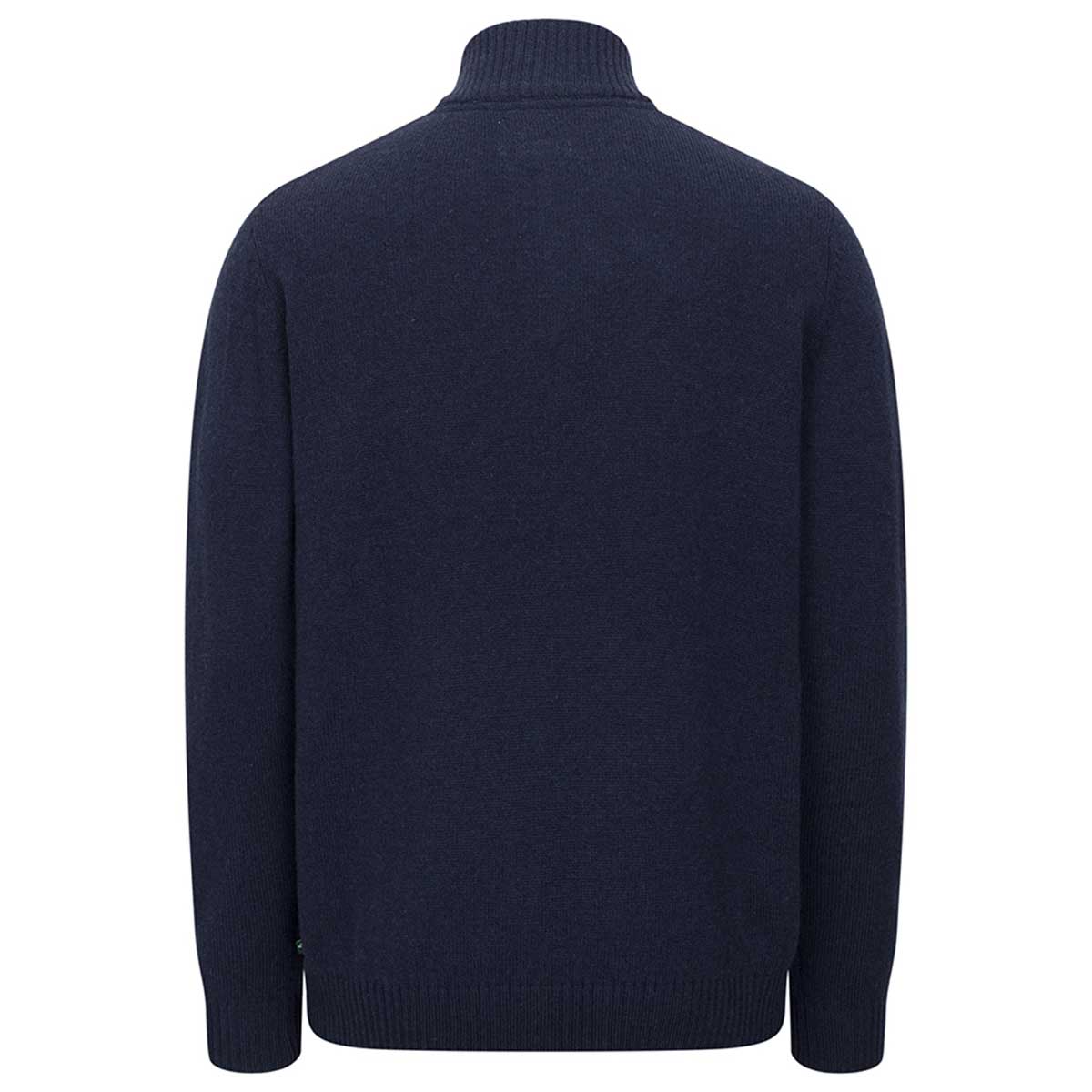 Hoggs of Fife Lothian II 1/4 Zip Pullover - navy rear Hoggs of Fife Lothian II 1/4 Zip Pullover - navy rear