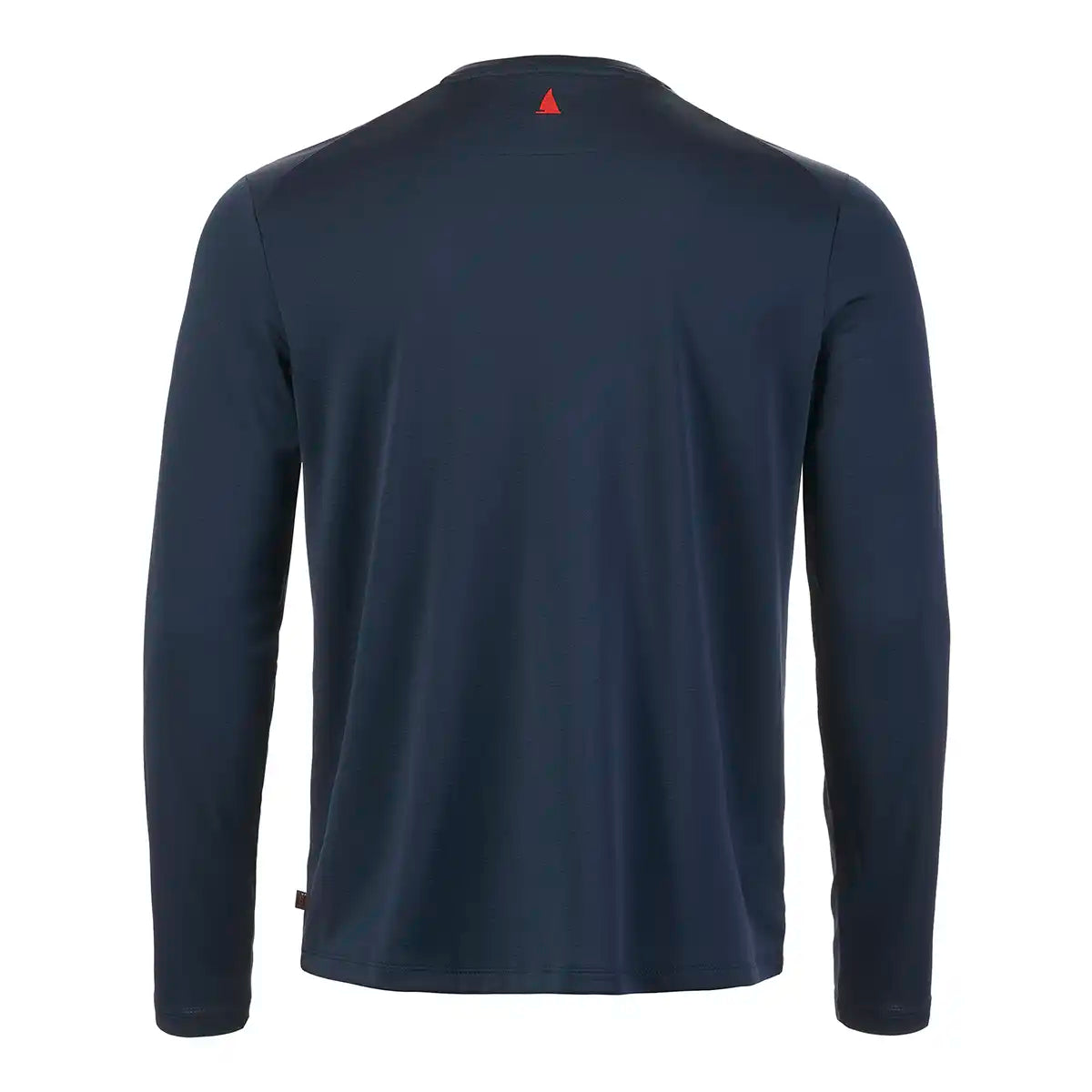 Musto Men's Evo Crew Sunblock Long Sleeve Tee- Navy- Back Musto Men's Evo Crew Sunblock Long Sleeve Tee- Navy- Back
