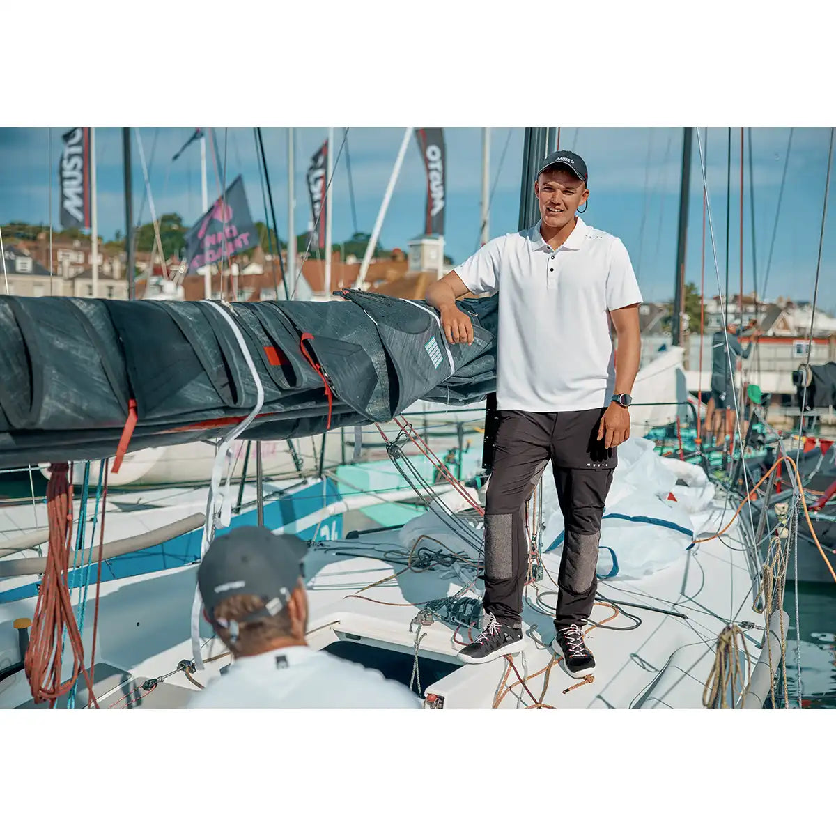 Musto Men's Evo Performance Stretch Trousers- lifestyle Musto Men's Evo Performance Stretch Trousers- lifestyle