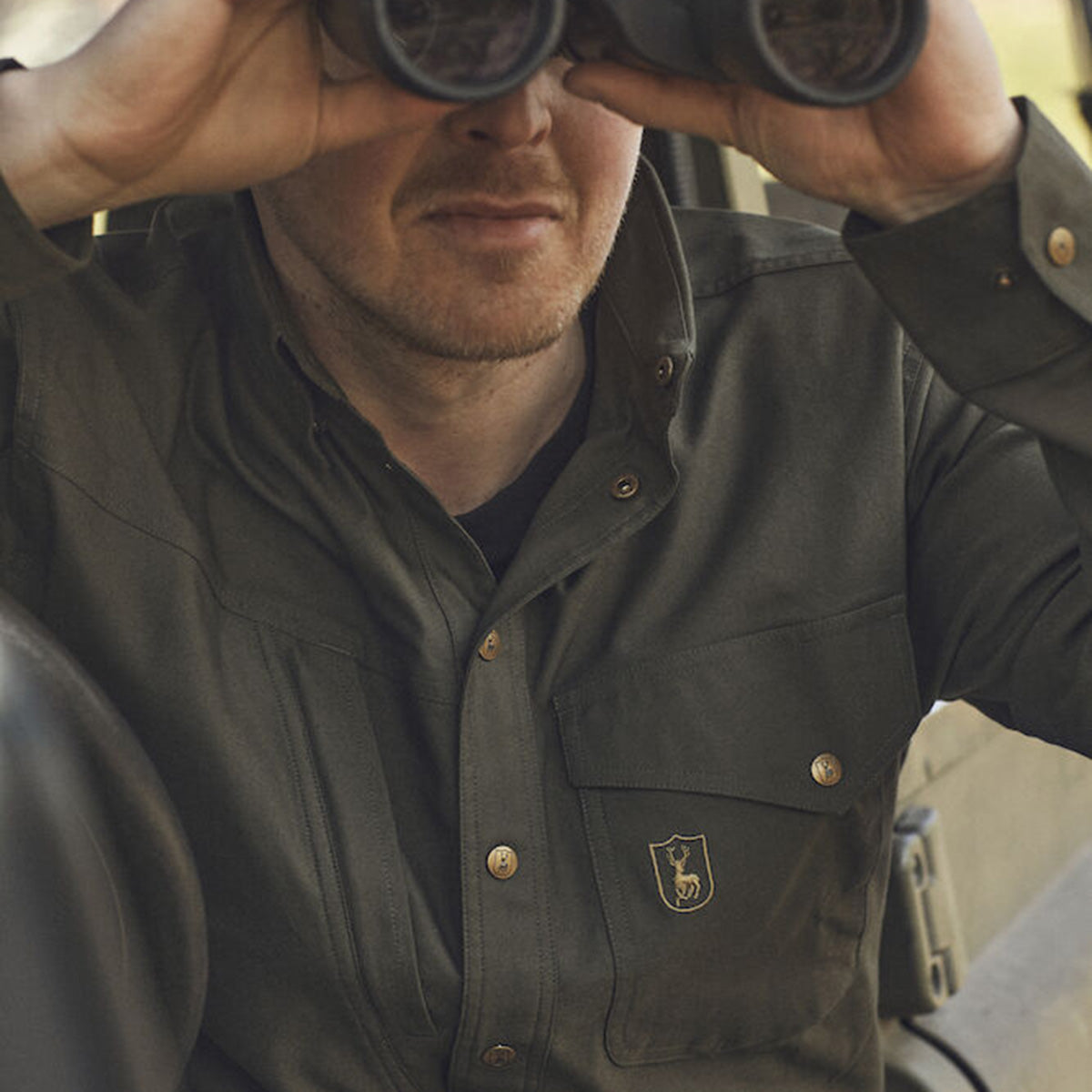 Deerhunter Matobo Shirt - On Model Deerhunter Matobo Shirt - On Model