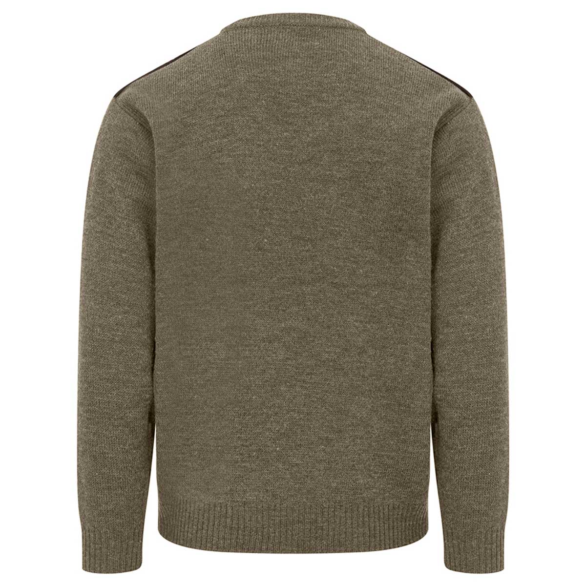 Hoggs of Fife Melrose II Crew Neck Pullover - green rear Hoggs of Fife Melrose II Crew Neck Pullover - green rear