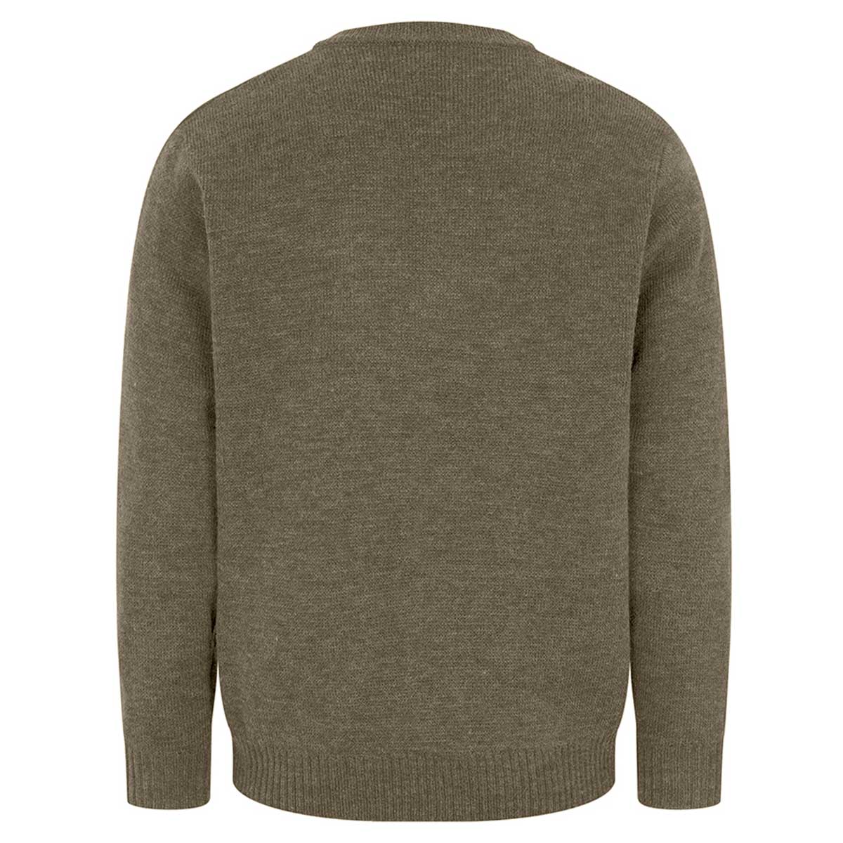 Hoggs of Fife Melrose II V-Neck Pullover - green rear Hoggs of Fife Melrose II V-Neck Pullover - green rear