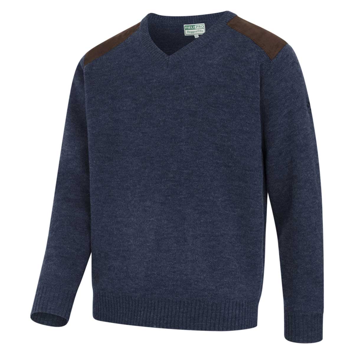 Hoggs of Fife Melrose II V-Neck Pullover - blue Hoggs of Fife Melrose II V-Neck Pullover - blue
